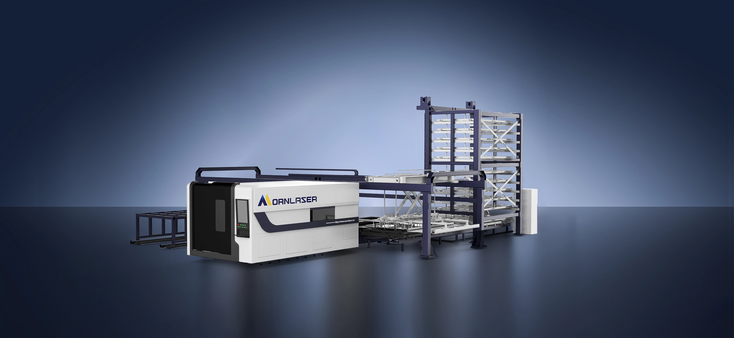 Fully Automatic Loading & Unloading Laser Cutting Production Line
